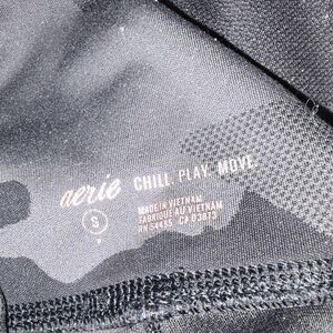 Aerie Charcoal Camouflage Leggings